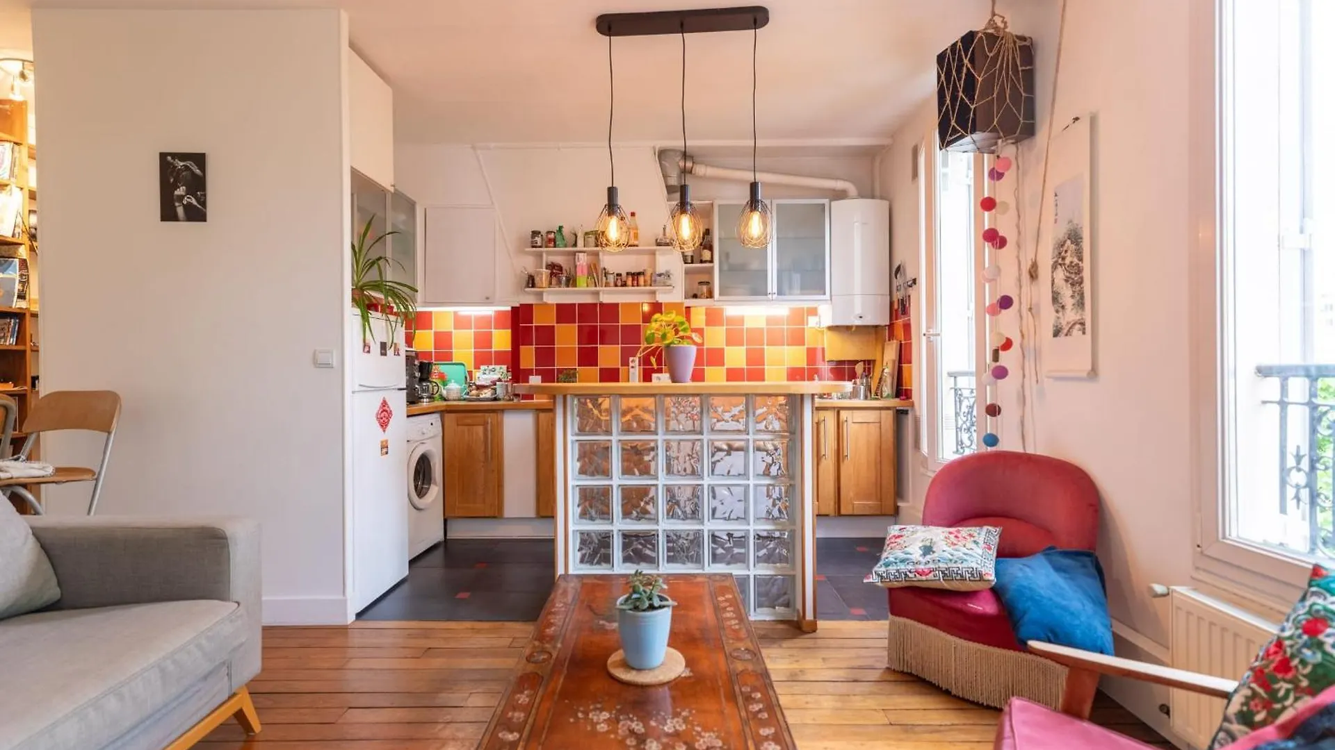 Appartement Cosy Paris Metro Orly 4Pers