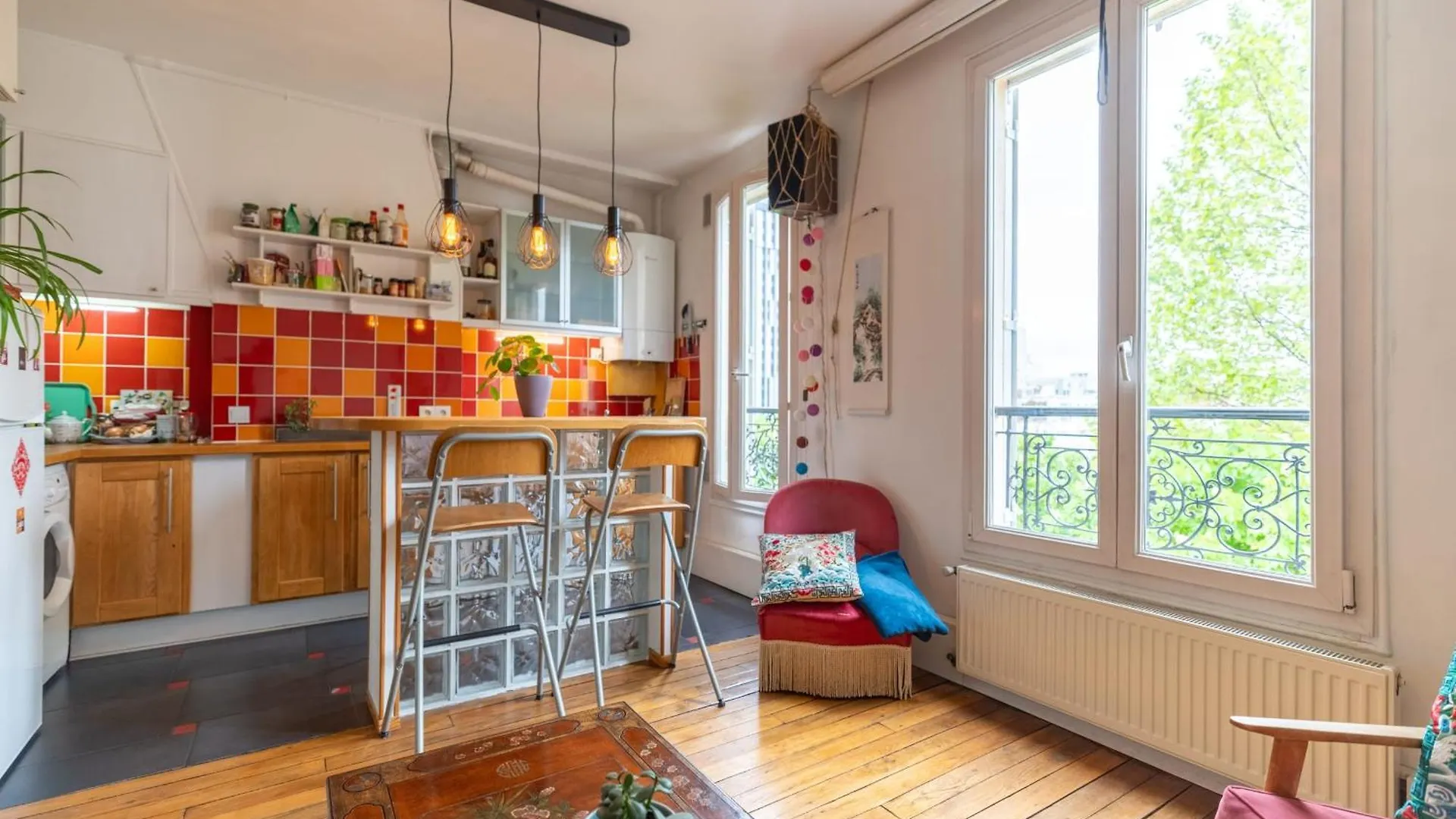 Appartement Cosy Paris Metro Orly 4Pers